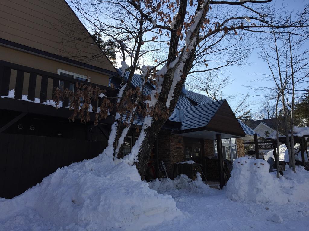 Hakuba Kaze No Ko Hotel Bagian luar foto