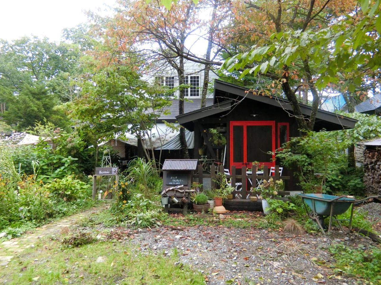 Hakuba Kaze No Ko Hotel Bagian luar foto